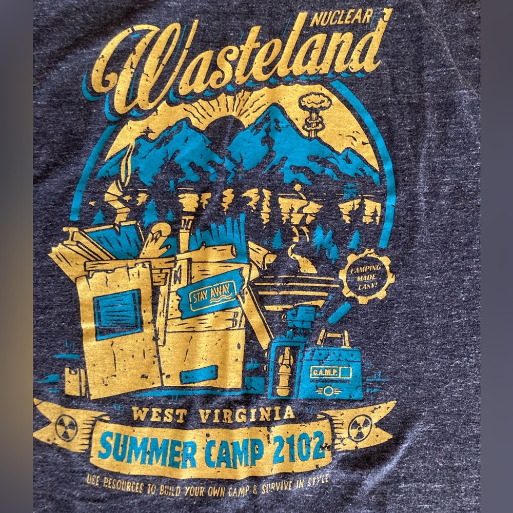 Fallout “Wasteland Summer Camp” Graphic Tee - Picture 3 of 5